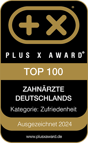 Plus X Award Top 100 Zahnärtze Siegel Plus X Award Top 100 Zahnärtze Siegel